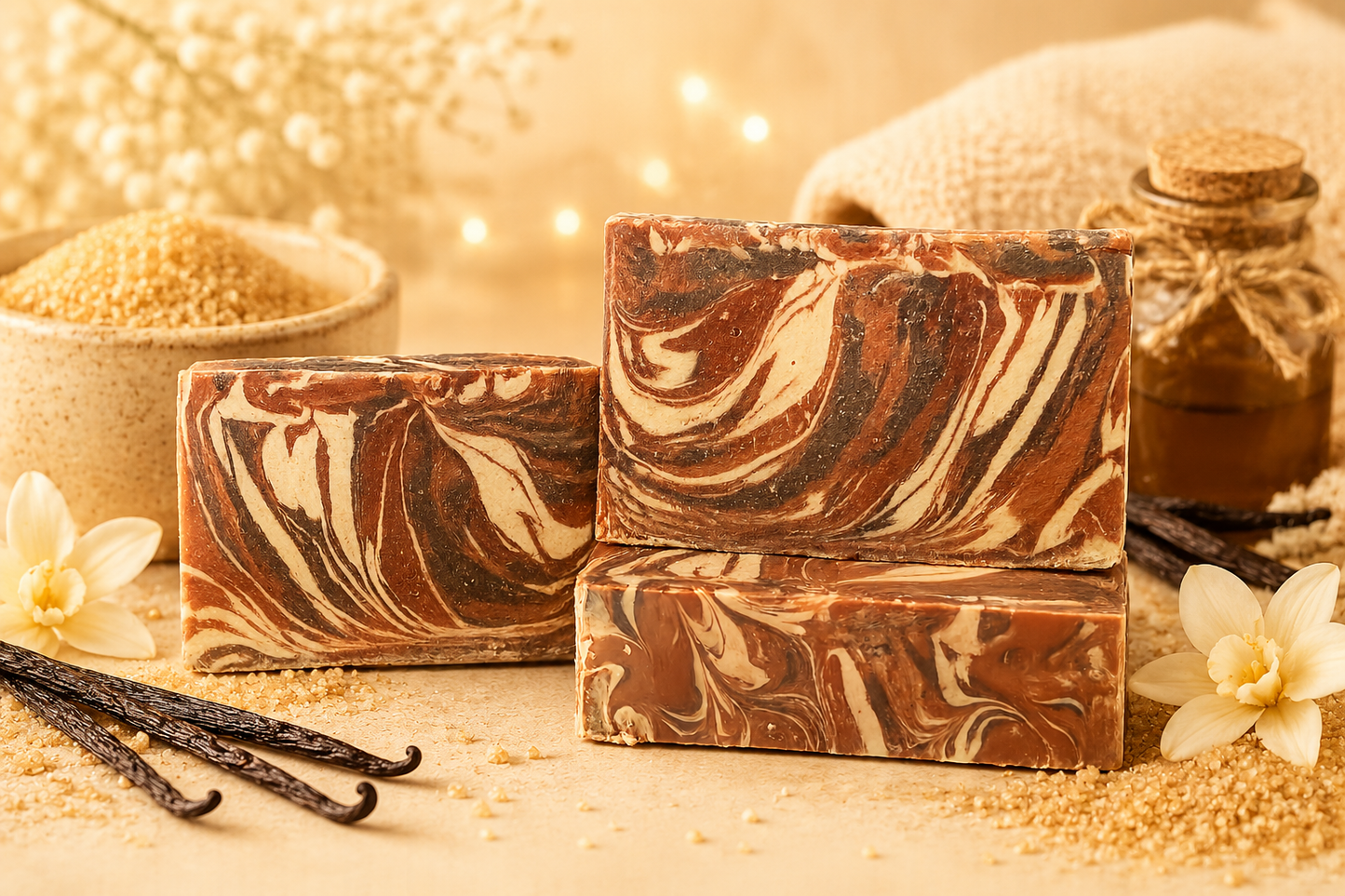 Vanilla Brown Sugar goat’s milk soap