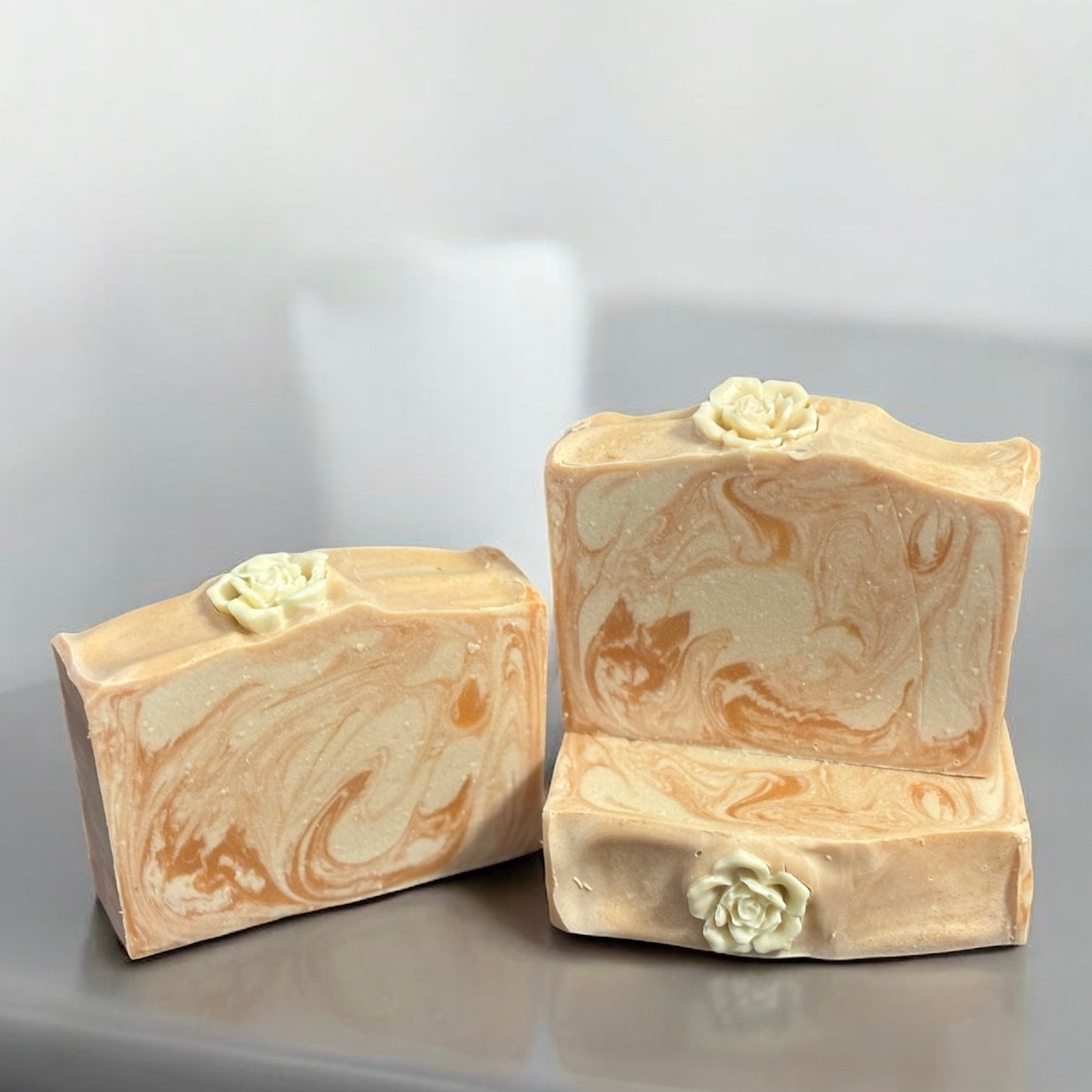 Peach Apricot goat milk soap