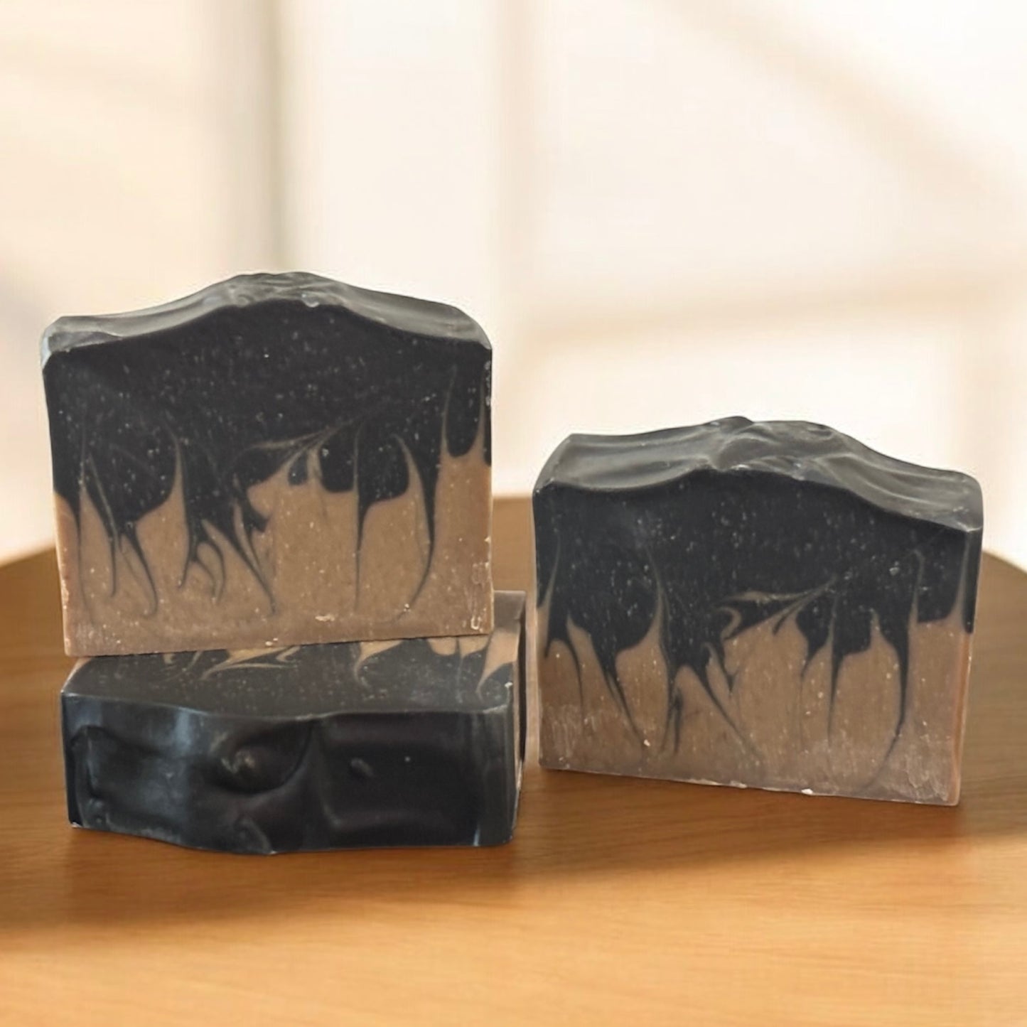 Charcoal Mud Facial Bar goat milk soap