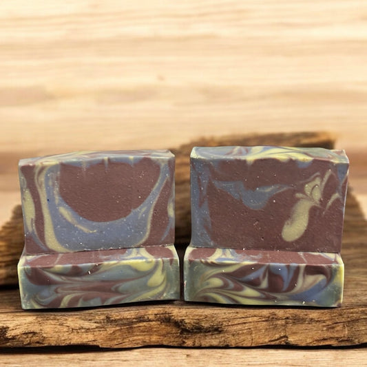 Smoky Vanilla Woods goat milk soap