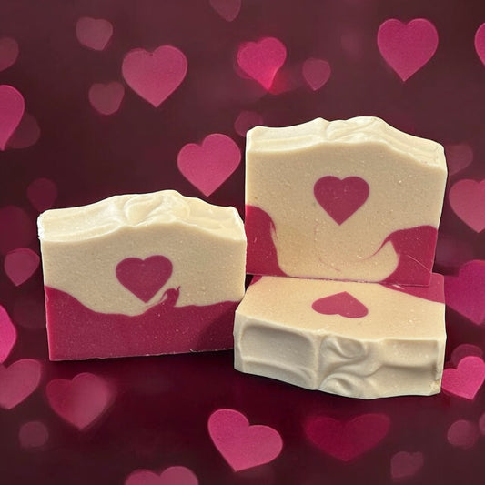 Sweet Heart goat milk soap