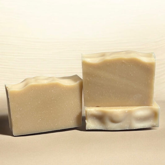 Unscented goat milk soap